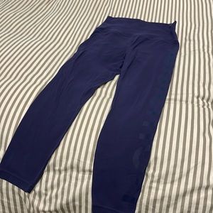 Lululemon Align leggings 25” size 8 Navy